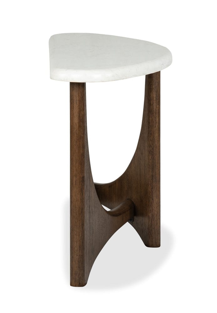 Henry & Mason  -  Eloria Turkish Coffee Demilune Sofa Table  - AFA00763 view 6