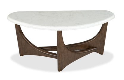 Henry & Mason  -  Eloria Turkish Coffee Demilune Sofa Table  - AFA00763 view 7