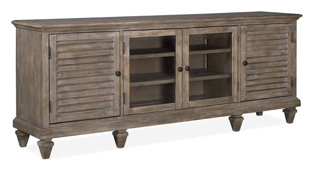 Henry & Mason  -  Elowen Ridge Dovetail Grey Large Console  - AFA00840 view 1