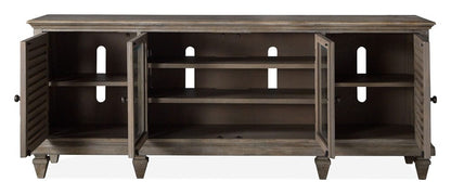 Henry & Mason  -  Elowen Ridge Dovetail Grey Large Console  - AFA00840 view 3