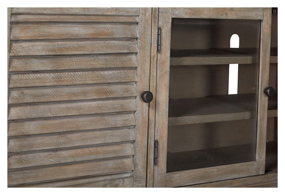 Henry & Mason  -  Elowen Ridge Dovetail Grey Large Console  - AFA00840 view 4