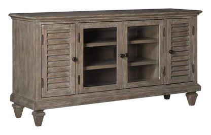 Henry & Mason  -  Elowen Ridge Dovetail Grey Small Console  - AFA00841 view 1