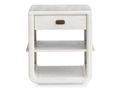 Henry & Mason  -  Ember Cove Moonlight Pearl Chairside End Table  - AFA01396 view 2