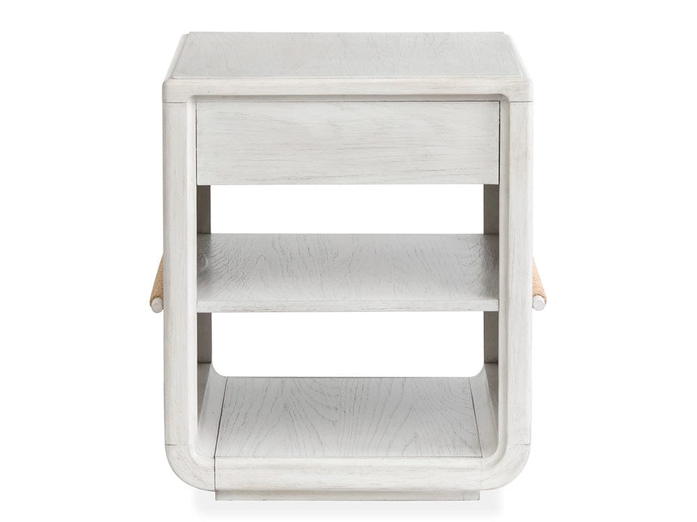Henry & Mason  -  Ember Cove Moonlight Pearl Chairside End Table  - AFA01396 view 5