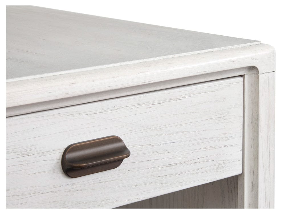 Henry & Mason  -  Ember Cove Moonlight Pearl Chairside End Table  - AFA01396 view 9