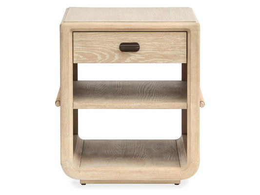 Henry & Mason  -  Ember Cove Sanibel Brown Chairside End Table  - AFA01404 view 2
