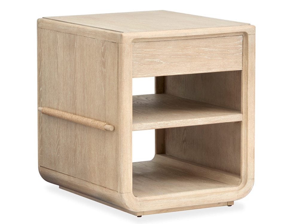 Henry & Mason  -  Ember Cove Sanibel Brown Chairside End Table  - AFA01404 view 4