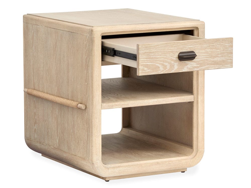 Henry & Mason  -  Ember Cove Sanibel Brown Chairside End Table  - AFA01404 view 6