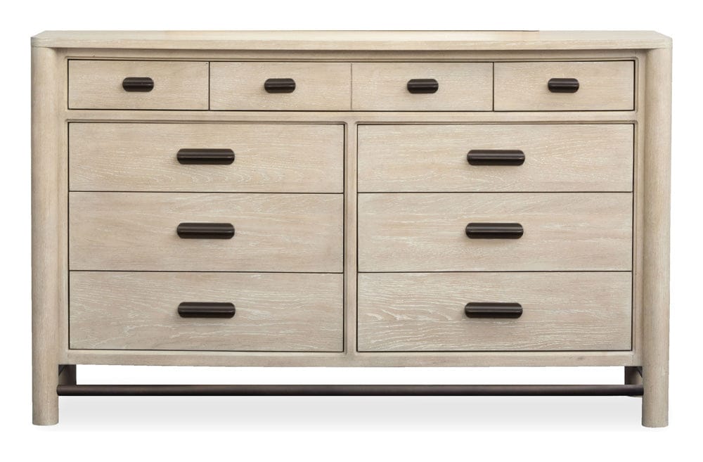 Henry & Mason  -  Ember Cove Sanibel Brown Drawer Dresser With Landscape Mirror  - AFA01409 view 4