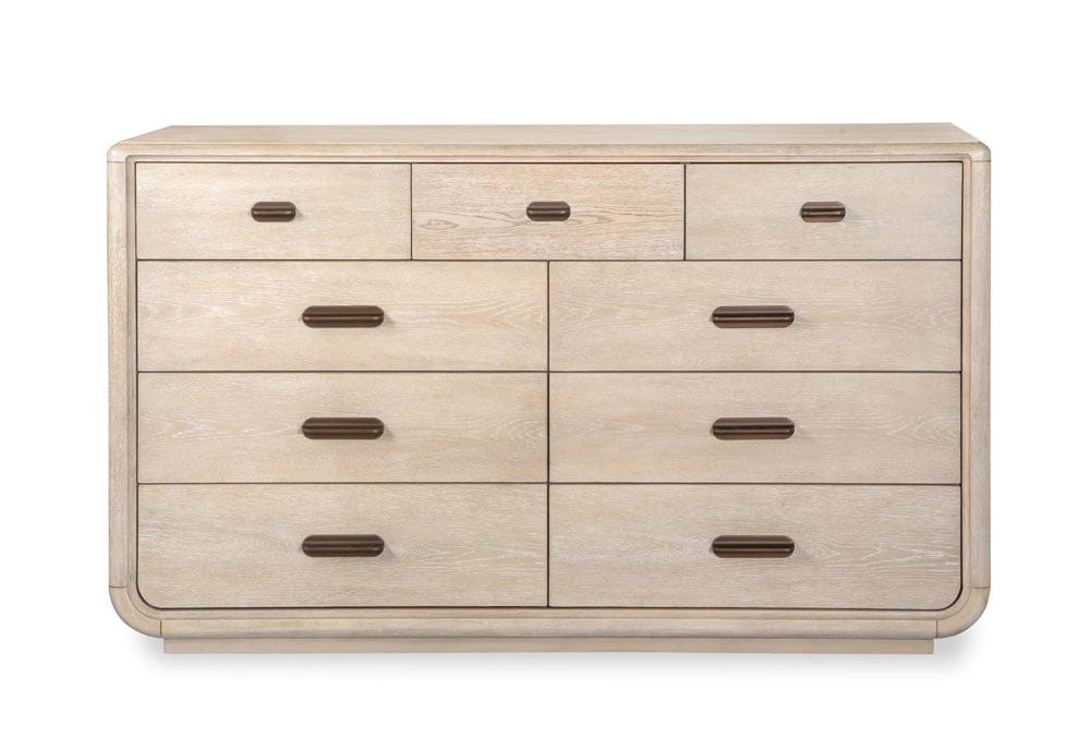 Henry & Mason  -  Ember Cove Sanibel Brown Drawer Dresser With Landscape Mirror  - AFA01410 view 3