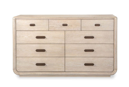 Henry & Mason  -  Ember Cove Sanibel Brown Drawer Dresser With Landscape Mirror  - AFA01410 view 3