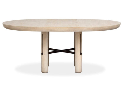 Henry & Mason  -  Ember Cove Sanibel Brown Extendable Round Dining Table  - AFA01413 view 7