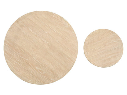 Henry & Mason  -  Ember Cove Sanibel Brown Nesting Cocktail Table With Casters  - AFA01417 view 10