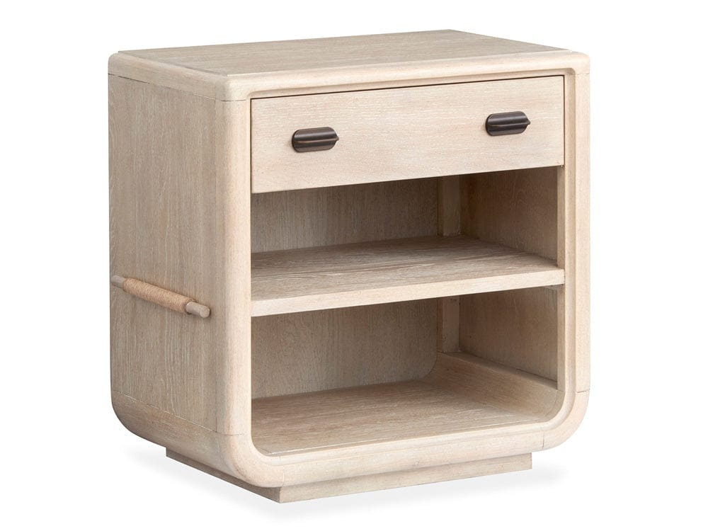 Henry & Mason  -  Ember Cove Sanibel Brown Open Nightstand  - AFA01418 view 1