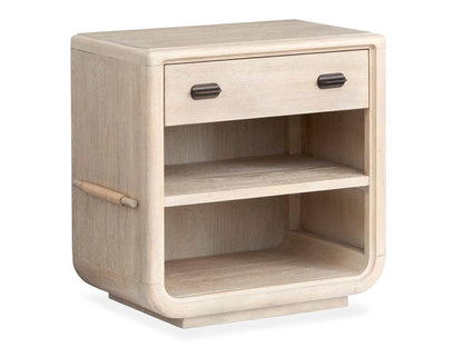 Henry & Mason  -  Ember Cove Sanibel Brown Open Nightstand  - AFA01418 view 1