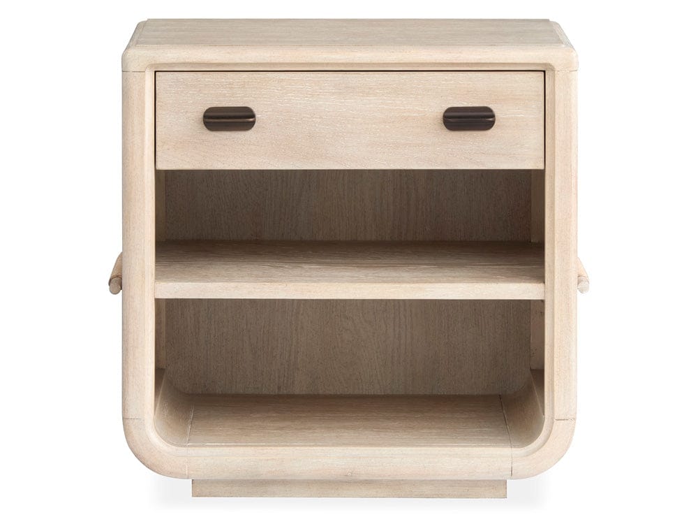 Henry & Mason  -  Ember Cove Sanibel Brown Open Nightstand  - AFA01418 view 2
