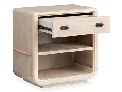 Henry & Mason  -  Ember Cove Sanibel Brown Open Nightstand  - AFA01418 view 4