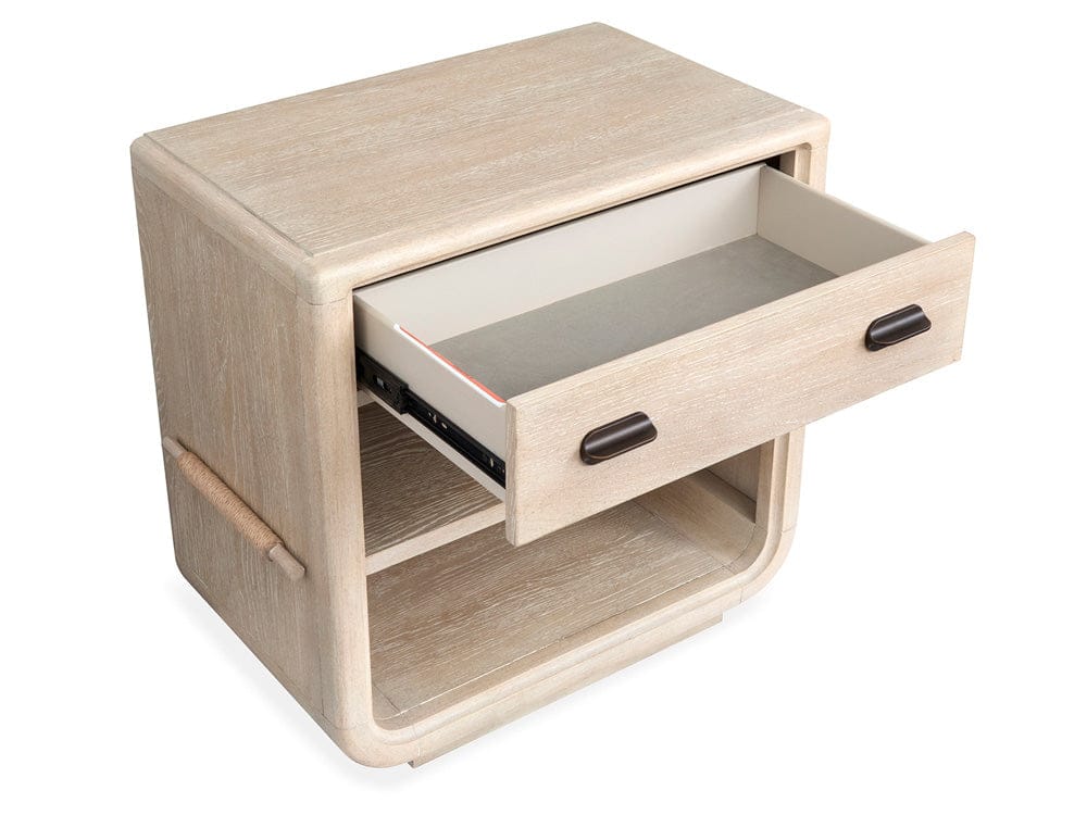 Henry & Mason  -  Ember Cove Sanibel Brown Open Nightstand  - AFA01418 view 5