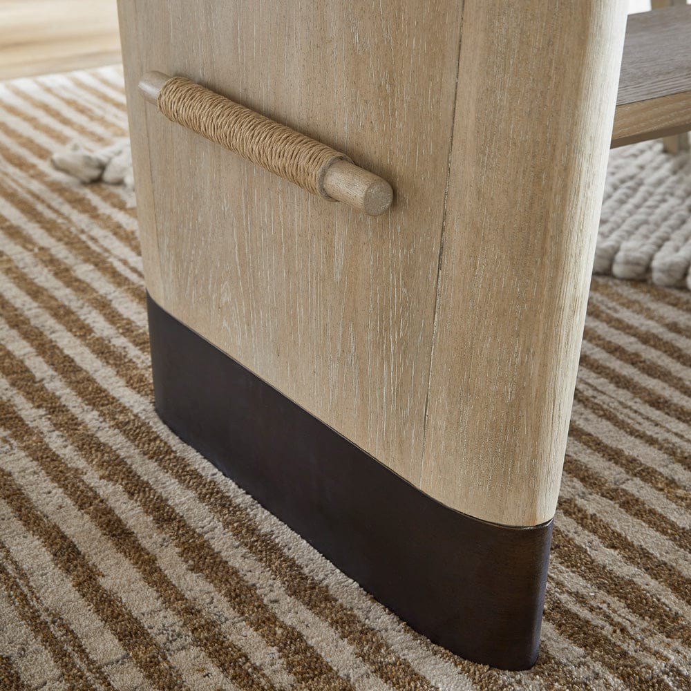 Henry & Mason  -  Ember Cove Sanibel Brown Trestle Dining Table  - AFA01423 view 7