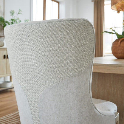 Henry & Mason  -  Ember Cove Sanibel Brown Upholstered Host Chair (Set of 2)  - AFA01424 view 5