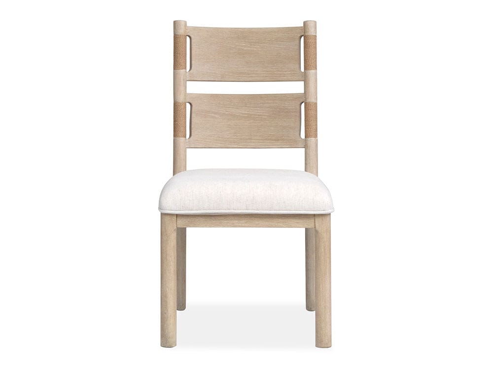 Henry & Mason  -  Ember Cove Sanibel Brown Upholstered Side Chair (Set of 2)  - AFA01425 view 2