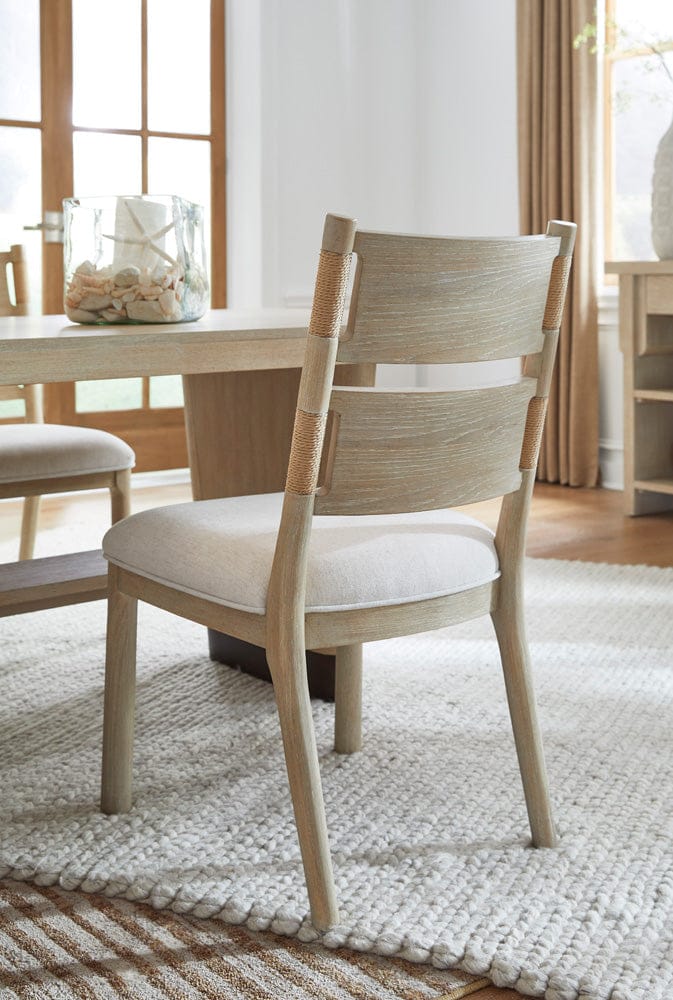 Henry & Mason  -  Ember Cove Sanibel Brown Upholstered Side Chair (Set of 2)  - AFA01425 view 4
