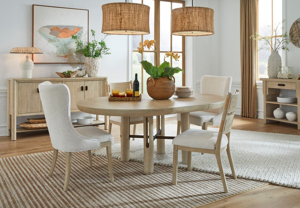 Henry & Mason  -  Ember Cove Sanibel Brown Upholstered Side Chair (Set of 2)  - AFA01425 view 9