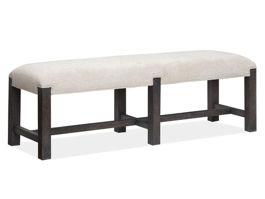 Henry & Mason  -  Ember Creek Ravenwood Black Bench  - AFA01162 view 1