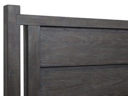 Henry & Mason  -  Ember Creek Ravenwood Black California King Panel Storage Bed  - AFA01165 view 4