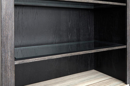 Henry & Mason  -  Ember Creek Ravenwood Black Display Cabinet  - AFA01168 view 5