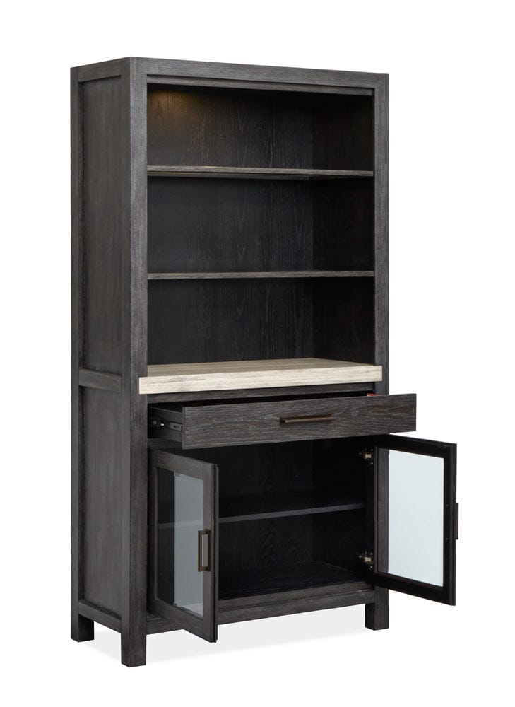 Henry & Mason  -  Ember Creek Ravenwood Black Display Cabinet  - AFA01168 view 7