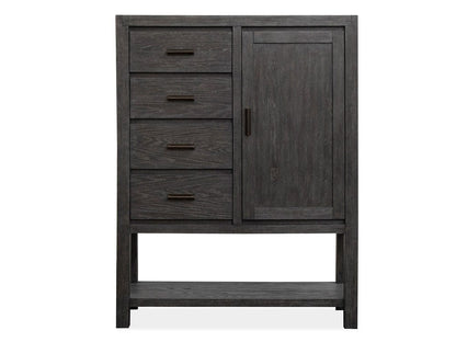Henry & Mason  -  Ember Creek Ravenwood Black Door Chest  - AFA01169 view 2