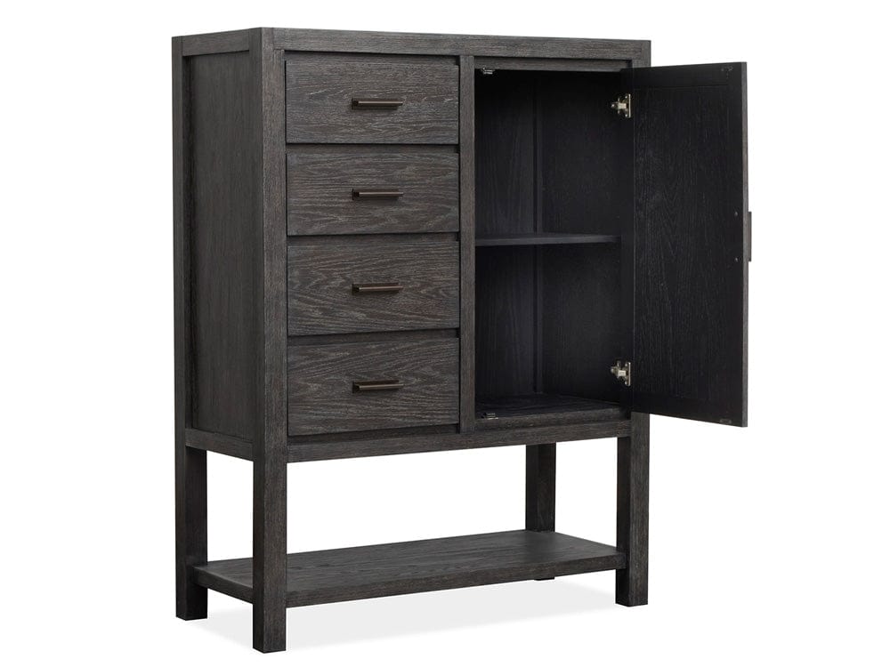 Henry & Mason  -  Ember Creek Ravenwood Black Door Chest  - AFA01169 view 4