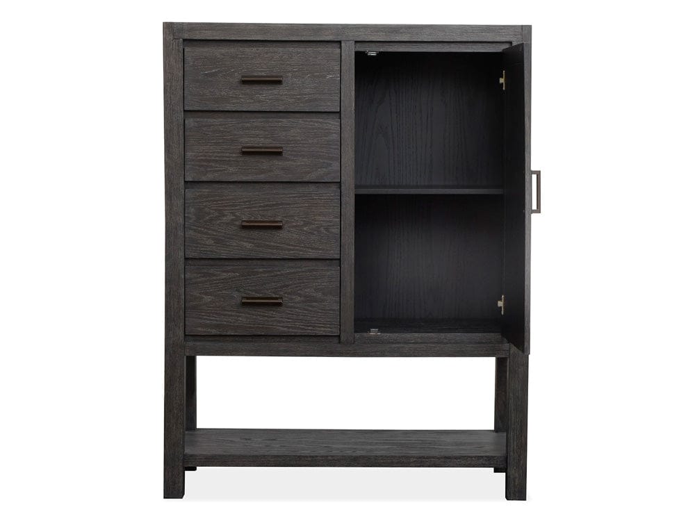 Henry & Mason  -  Ember Creek Ravenwood Black Door Chest  - AFA01169 view 6