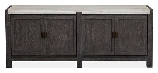 Henry & Mason  -  Ember Creek Ravenwood Black Door Console  - AFA01170 view 2