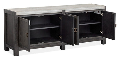 Henry & Mason  -  Ember Creek Ravenwood Black Door Console  - AFA01170 view 3
