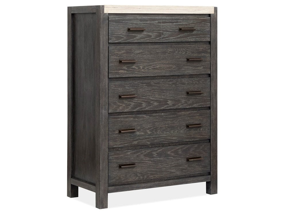 Henry & Mason  -  Ember Creek Ravenwood Black Drawer Chest  - AFA01171 view 1