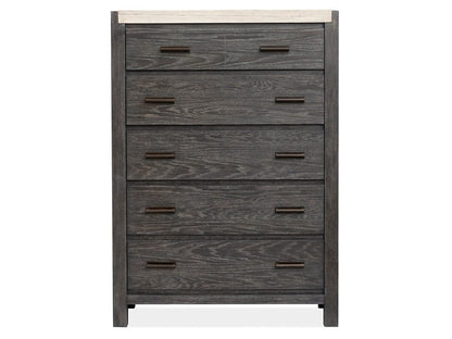Henry & Mason  -  Ember Creek Ravenwood Black Drawer Chest  - AFA01171 view 2
