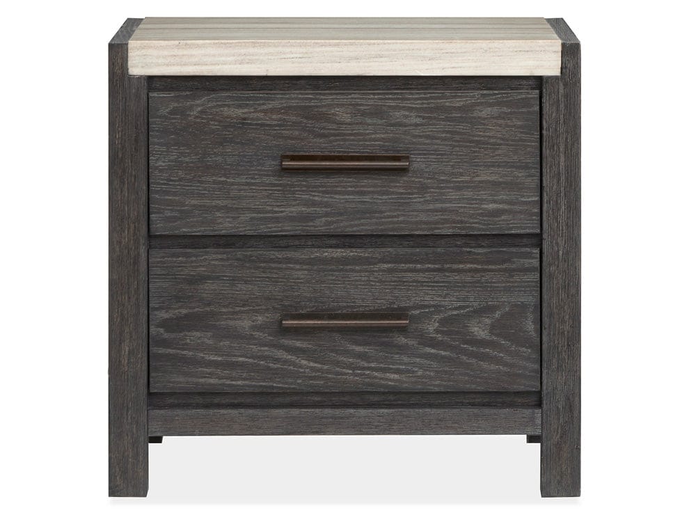 Henry & Mason  -  Ember Creek Ravenwood Black Drawer Nightstand  - AFA01174 view 2