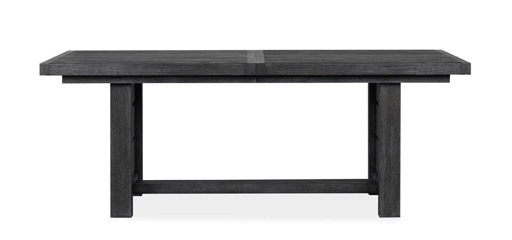 Henry & Mason  -  Ember Creek Ravenwood Black Extendable Trestle Dining Table  - AFA01175 view 4