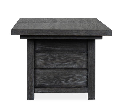 Henry & Mason  -  Ember Creek Ravenwood Black Extendable Trestle Dining Table  - AFA01175 view 5