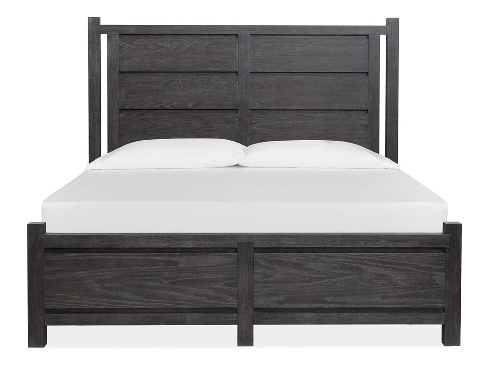 Henry & Mason  -  Ember Creek Ravenwood Black King Panel Bed  - AFA01176 view 2