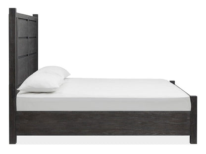 Henry & Mason  -  Ember Creek Ravenwood Black King Panel Bed  - AFA01176 view 3