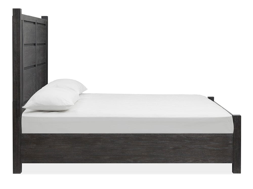 Henry & Mason  -  Ember Creek Ravenwood Black King Panel Storage Bed  - AFA01177 view 3