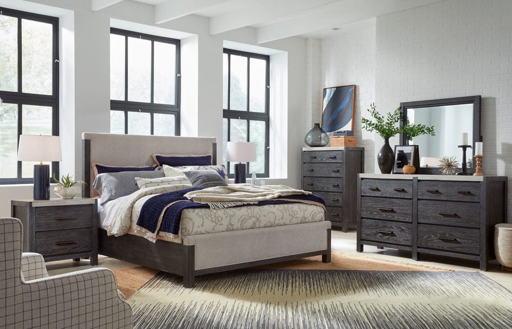 Henry & Mason  -  Ember Creek Ravenwood Black Landscape Mirror  - AFA01180 view 8