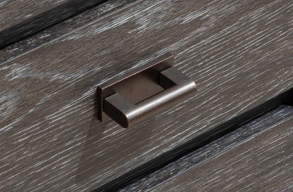 Henry & Mason  -  Ember Creek Ravenwood Black Rectangular Cocktail Table With Casters  - AFA01188 view 7