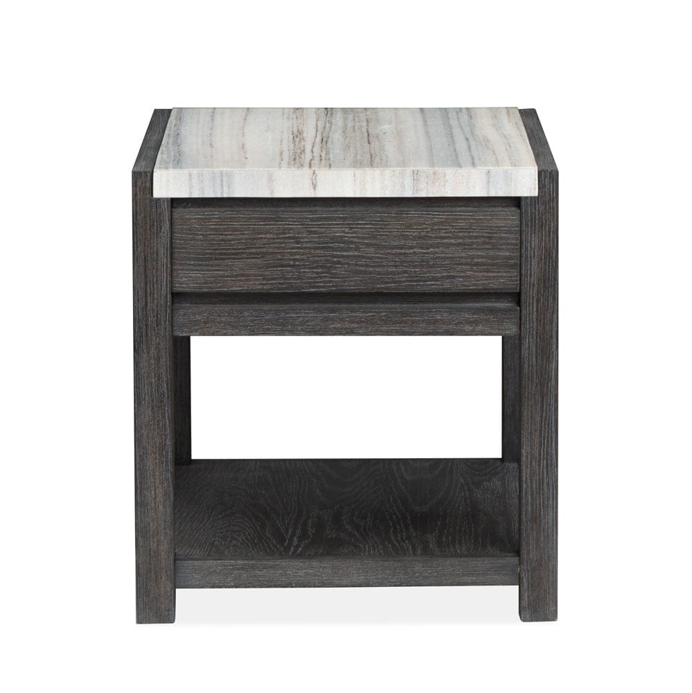 Henry & Mason  -  Ember Creek Ravenwood Black Rectangular End Table  - AFA01190 view 3