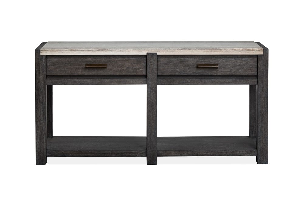 Henry & Mason  -  Ember Creek Ravenwood Black Rectangular Sofa Table  - AFA01191 view 2