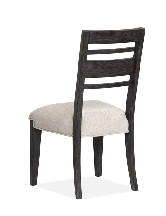 Henry & Mason  -  Ember Creek Ravenwood Black Upholstered Side Chair (Set of 2)  - AFA01193 view 2
