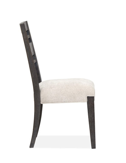 Henry & Mason  -  Ember Creek Ravenwood Black Upholstered Side Chair (Set of 2)  - AFA01193 view 3